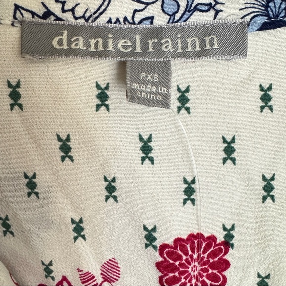 NWT Anthropologie Daniel Rainn Westerly Patchwork Midi Dress Size XSP - Picture 8 of 14